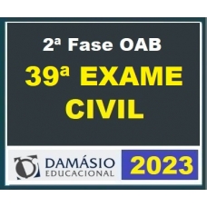 2ª Fase OAB XXXIX (39º) Exame - Direito Civil (DAMÁSIO 2024) Curso Regular